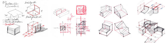 Isometric Freehand Quadrature of Urban Sights: The “Squares-are-the-Key Method”