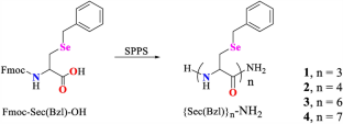 Studies on syntheses and self-assembly behaviour of homoseleno-peptides