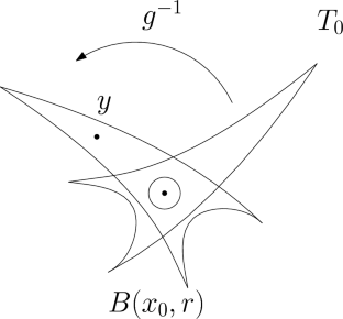 Maximal operators on hyperbolic triangles