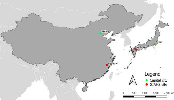 Land use changes in globally important cultural forests. The case of two traditionally managed forests for non-wood forest products (NWFPs) in China and Japan