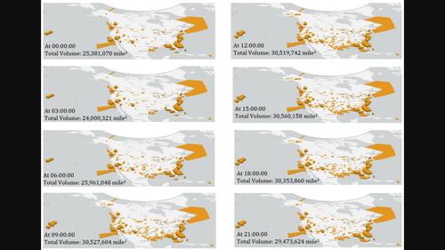 Revealing vertical geopolitics: Quantifying the volume of militarised restricted airspaces in the
 USA
 using
 GIS