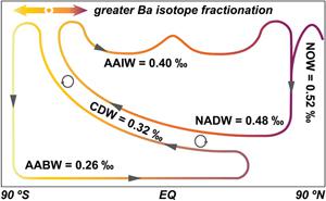 High latitude controls on dissolved barium isotope distributions in the global ocean