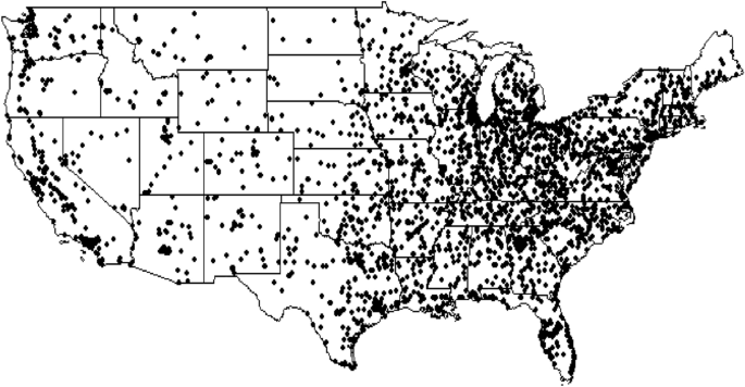 Identifying the size and geographic scope of short-term rural cost-of-living increases in the United States