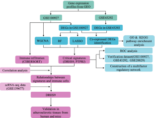 Identifying potential signatures for atherosclerosis in the context of predictive, preventive, and personalized medicine using integrative bioinformatics approaches and machine-learning strategies.