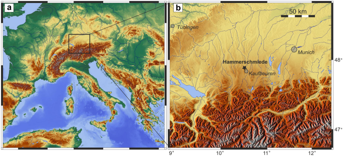 Deinotherium levius and Tetralophodon longirostris (Proboscidea, Mammalia) from the Late Miocene hominid locality Hammerschmiede (Bavaria, Germany), and their biostratigraphic significance for the terrestrial faunas of the European Miocene