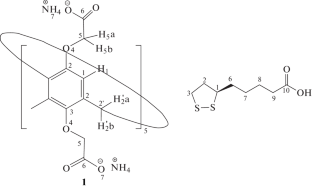 Application of Carr-purcell-meiboom-gill Pulse Sequence to Determine Intramolecular Mobility of pillar[5]arene in Complex with Thioctic Acid