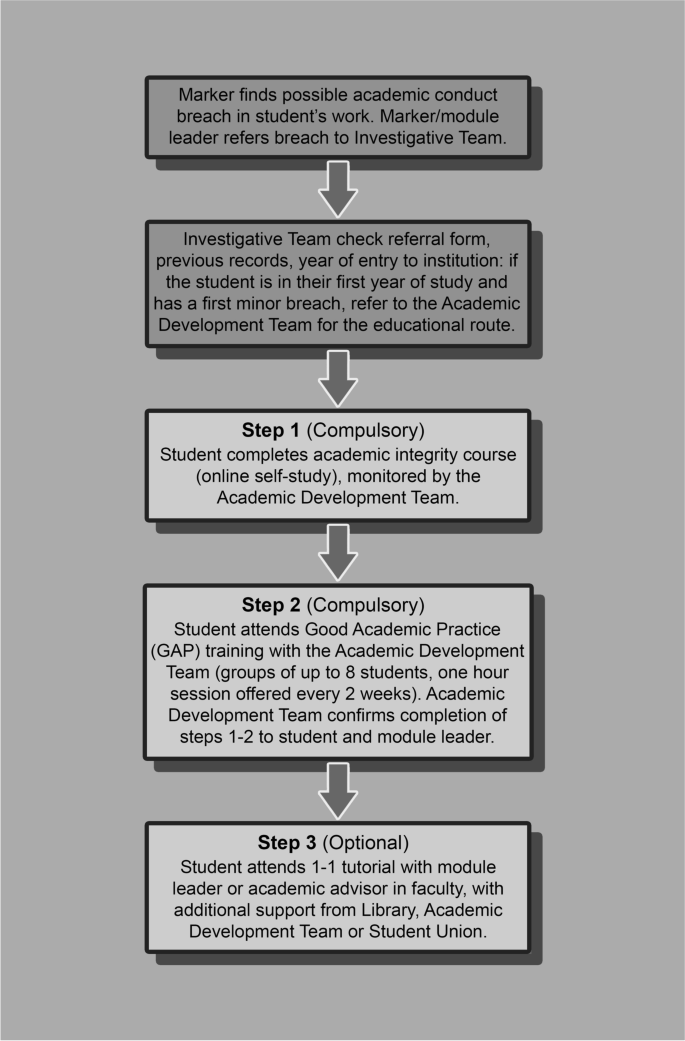 Examining and improving inclusive practice in institutional academic integrity policies, procedures, teaching and support