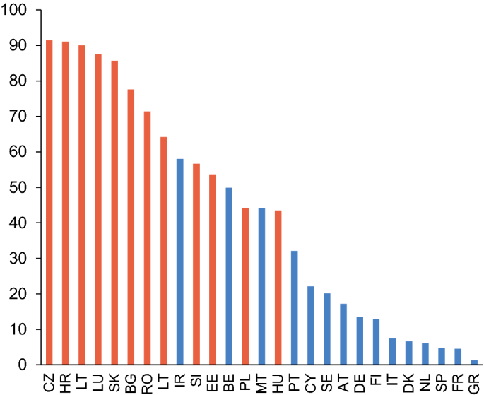 Issues when the parental and host country systemic institution buffers differ: the case of Czechia