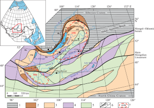 Periodicity of Endogenic Events of West Transbaikalia and North Mongolia (Eastern Segment of the Central Asian Foldbelt): U–Pb Age of Detrital Zircon from the Present-Day River Sediments