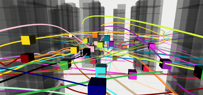 RLSS: real-time, decentralized, cooperative, networkless multi-robot trajectory planning using linear spatial separations