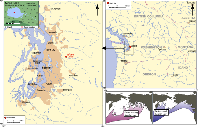 Diatom-inferred centennial-millennial postglacial climate change in the Pacific Northwest of North America