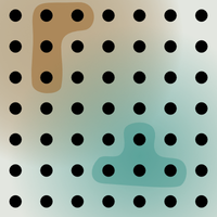 Typical Correlation Length of Sequentially Generated Tensor Network States