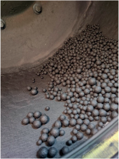 Influence of Unit Concentrate Surface on Prime Yield at Green Pellet Pelletizing