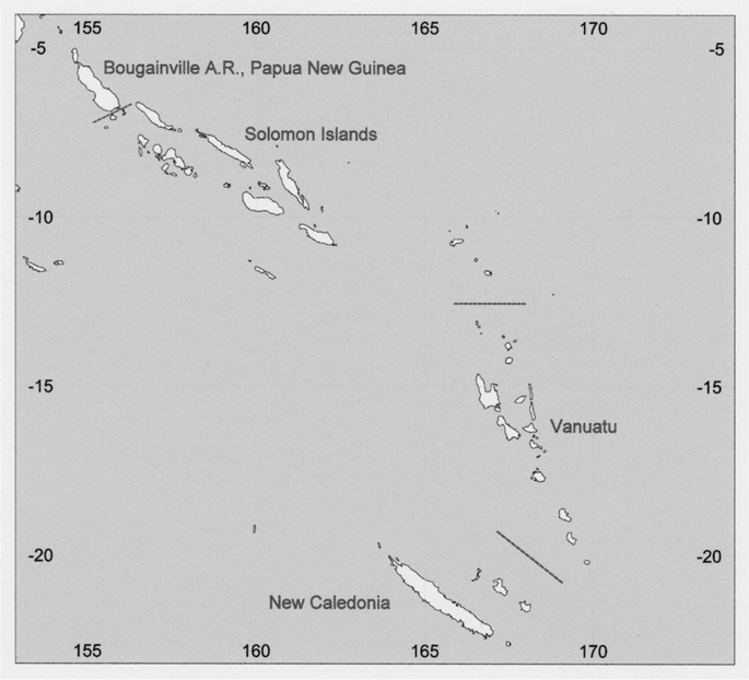 An account of the Cunoniaceae in the Solomon archipelago and Vanuatu