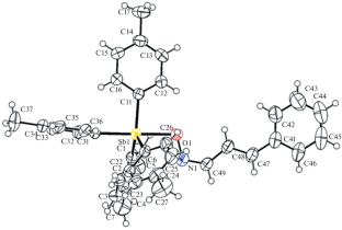 The Synthesis and Structural Features of Tetra(para-tolyl)antimony Derivatives