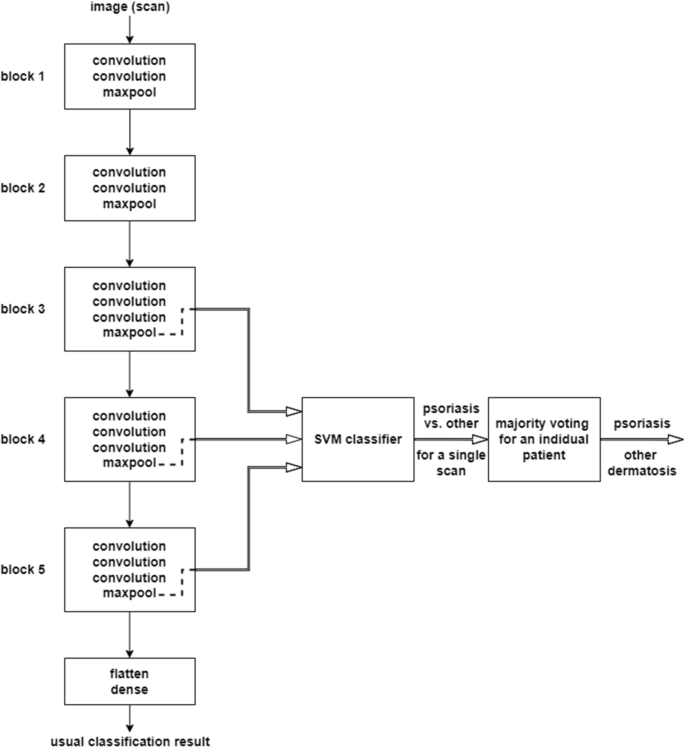 Studies in differentiating psoriasis from other dermatoses using small data set and transfer learning