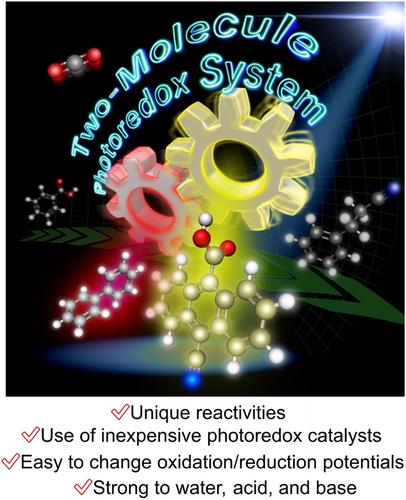 Organic Photoredox Reactions in Two-Molecule Photoredox System