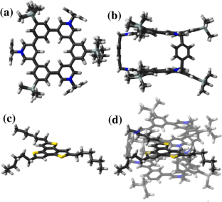 Analysis of the host–guest complex formation involving bridged hexameric pyridinium–phenyl rings in the HexaCage6+ host in suit[3]ane: insights from dispersion-corrected DFT calculations for a nanometric mechanically interlocked device