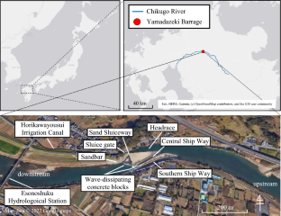 Hydraulic analyses using two-dimensional shallow water equations for functional evaluation of the Yamadazeki barrage in the Chikugo river, Japan