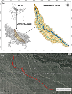 Effect of SARS-CoV-2 (Covid-19) on physicochemical parameters of Gomti River, Uttar Pradesh, India: Temporal variations and correlation