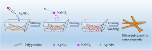 Palygorskite Supporting Homogeneously Dispersed Ag Nanoparticles: Molten Salt Method and Enhanced Antibacterial Performance