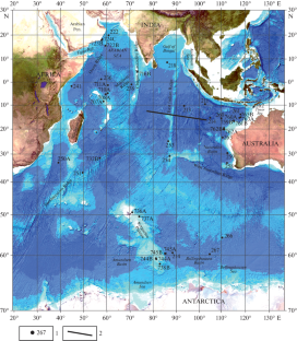 Chemical Composition of Pleistocene Sediments in the Indian Ocean