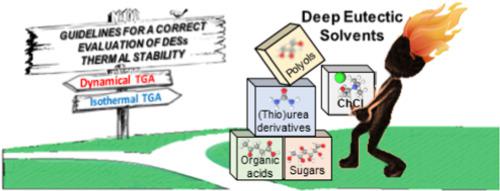 Guidelines for a correct evaluation of deep eutectic solvents thermal stability