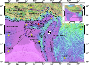 Shear-wave velocity models in and around north-east India by modelling Rayleigh wave group velocity dispersion data