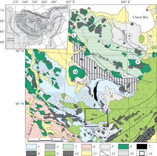 Upper Jurassic–Lower Cretaceous Deposits of the Eastern Part of the Oloy Zone: Stratigraphy, Geochemistry, Age, and Geodynamic Setting