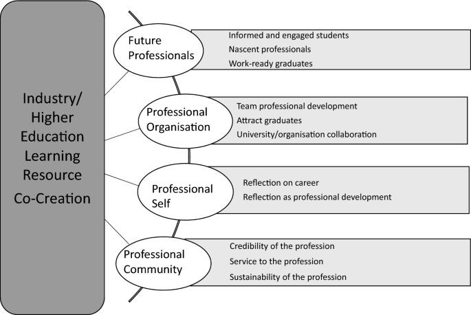 Benefits of co-creating higher education learning resources: an industry participant perspective