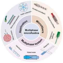 Micro-nano-fabrication of green functional materials by multiphase microfluidics for environmental and energy applications