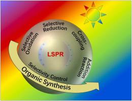 Plasmonic heterogeneous catalysis for organic transformations