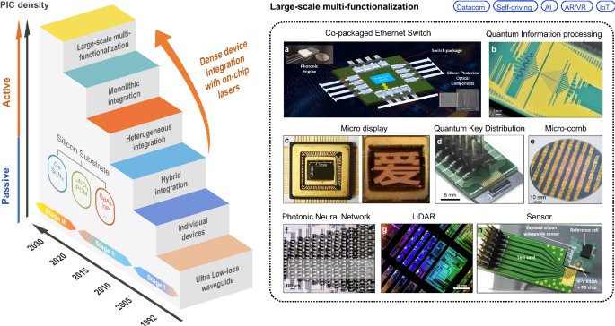 Prospects and applications of on-chip lasers.