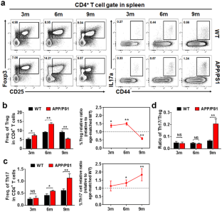 Low-dose IL-2 Treatment Rescues Cognitive Deficits by Repairing the Imbalance Between Treg and Th17 Cells at the Middle Alzheimer's Disease Stage.