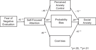 Modelling the Relationship Between Cost/Probability Bias, Attention, and Perceived Anxiety Control in Social Anxiety Disorder