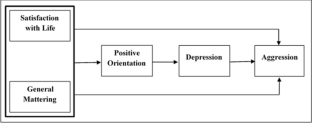 Exploring the Mediating Role of Depression and Positive Orientation in the Relationship between Positive Psychological Factors and Aggression among Turkish College Students