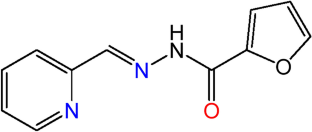 Crystal Structure and Hirshfeld Analysis of a Poorly Water Soluble Bis(ligand)copper(II) Complex Containing the Metallophore Pyridine-2-Carboxaldehyde 2-Furoyl Hydrazone