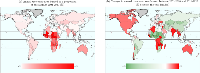 Accounting for forest fire risks: global insights for climate change mitigation