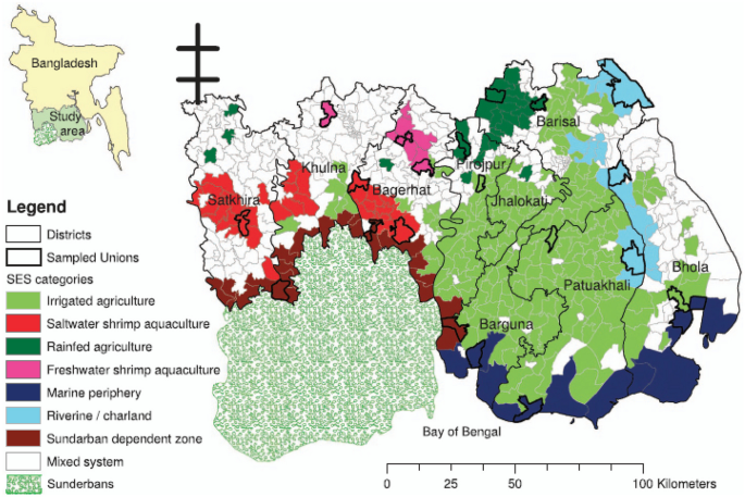 The effect of the local environment on child nutritional outcomes: how does seasonality relate to wasting amongst children under 5 in south-west coastal Bangladesh?