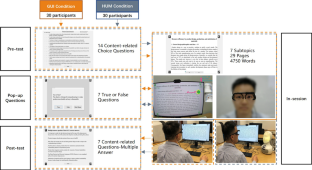 A social robot as your reading companion: exploring the relationships between gaze patterns and knowledge gains