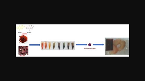 Properties of Roselle and alizarin mixed loaded gelatin films as a pH‐sensing indicator for shrimp freshness monitoring