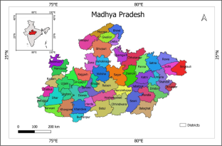 Spatiotemporal Pattern of Vulnerability to Climate Change in Madhya Pradesh, India