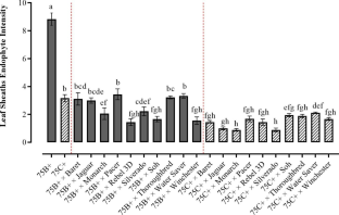 Host-Epichloë endophyte compatibility plays a significant role in the estimate of genetic variances among cross progenies of tall fescue