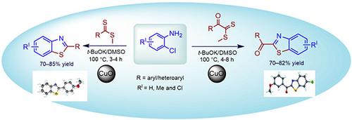 An Efficient Copper-Mediated Route for the Synthesis of 2-Substituted Benzothiazoles from Dithioesters and Investigation of their Anti-bacterial Activities