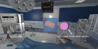 Research on the application of gaze visualization interface on virtual reality training systems