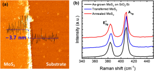 Improved Performance of Transparent MoS2 Thin-Film Transistor with IZO Electrodes by Air Thermal Annealing