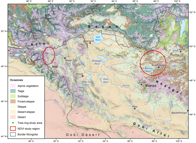 No Signs of Long-term Greening Trend in Western Mongolian Grasslands