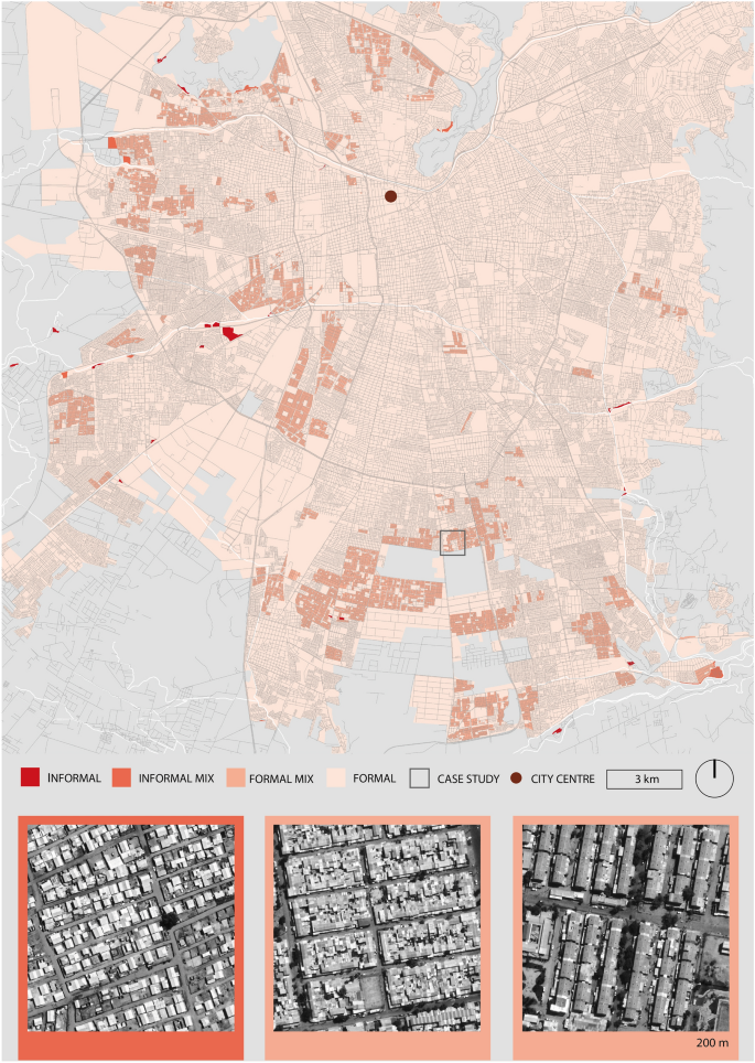 Morphogenesis of contemporary informal settlement in Chile