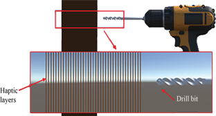 Understanding virtual drilling perception using sound, and kinesthetic cues obtained with a mouse and keyboard