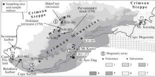 Provenance of the Upper Triassic–Lower Jurassic Flysch and the Middle–Upper Jurassic Coarse Clastic Sequences in the Cimmerides of the Crimean Mountains Based on the Results of U–Th–Pb Isotopic Dating of Detrital Zircon Grains